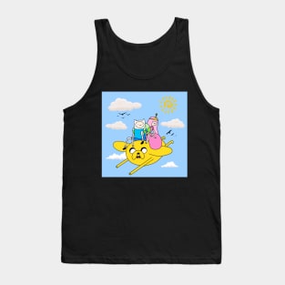 adventure time-jake, finn and princes Tank Top